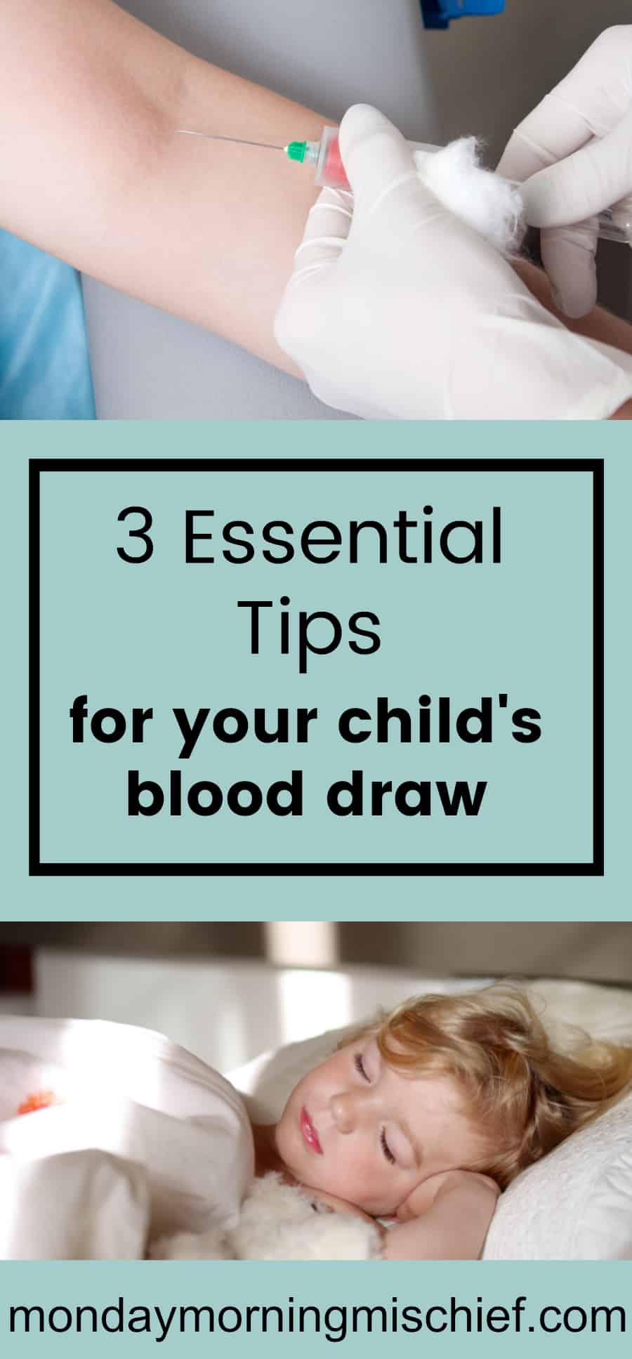 childs blood draw tips