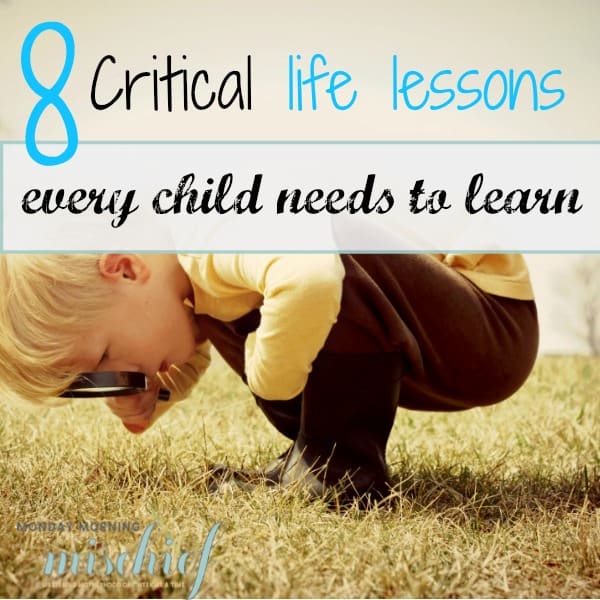 life lessons for children