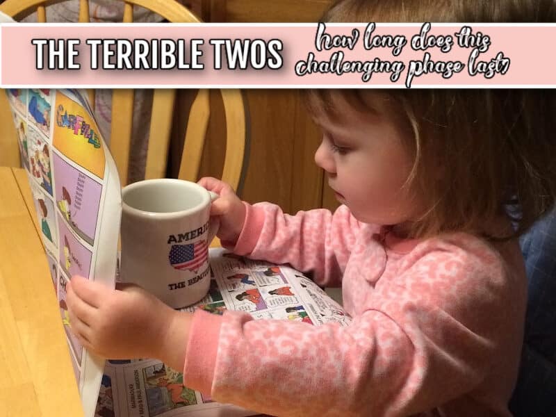 how long do terrible twos last